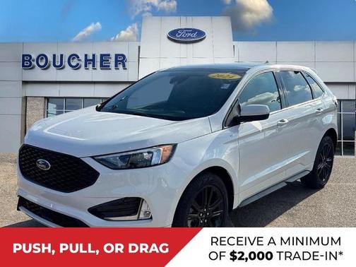STAR WHITE 2024 Ford Edge ST LINE