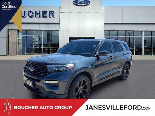 STONE BLUE METALLIC 2022 Ford Explorer ST