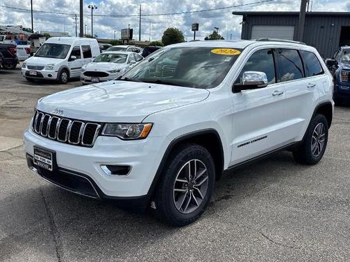 Bright White Clearcoat 2020 Jeep Grand Cherokee LIMITED