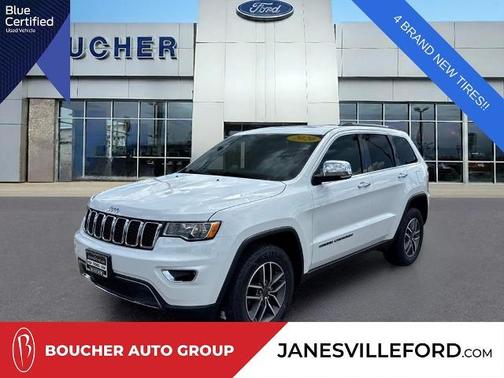 Bright White Clearcoat 2020 Jeep Grand Cherokee LIMITED
