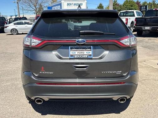 MAGNETIC METALLIC 2017 Ford Edge TITANIUM
