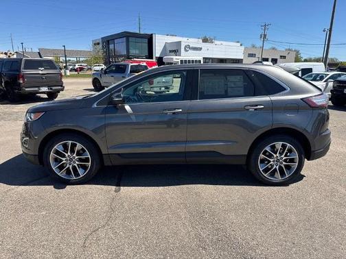 MAGNETIC METALLIC 2017 Ford Edge TITANIUM