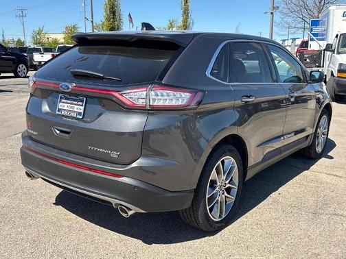 MAGNETIC METALLIC 2017 Ford Edge TITANIUM