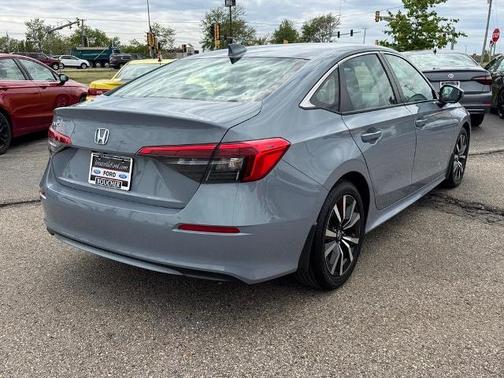 Morning Mist Metallic 2024 Honda Civic EX