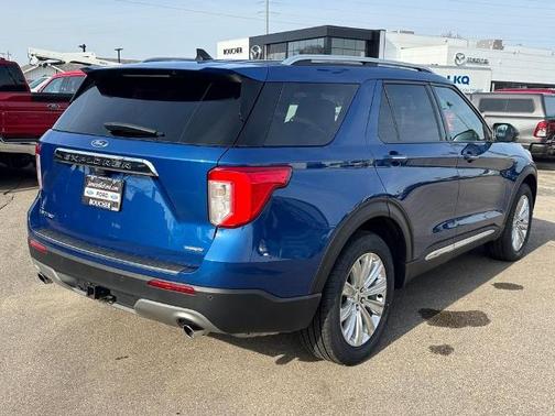 ATLAS BLUE METALLIC 2022 Ford Explorer LIMITED