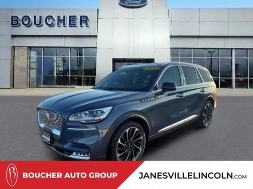 OCEAN DRIVE BLUE 2021 Lincoln Aviator RESERVE
