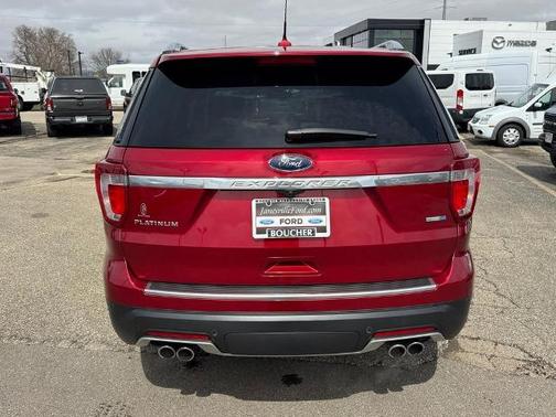 RUBY RED METALLIC TINTED CC 2018 Ford Explorer PLATINUM