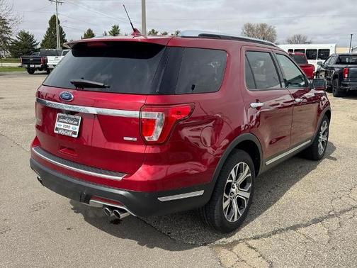 RUBY RED METALLIC TINTED CC 2018 Ford Explorer PLATINUM