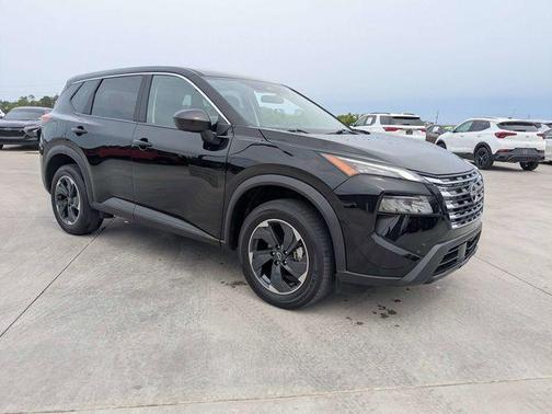 Black 2025 Nissan Rogue SV