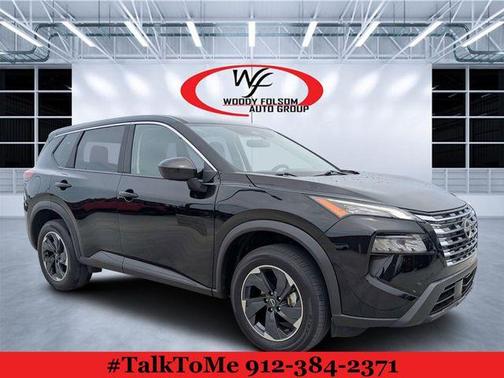 Black 2025 Nissan Rogue SV