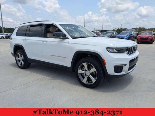 Bright White Clearcoat 2025 Jeep Grand Cherokee L Limited