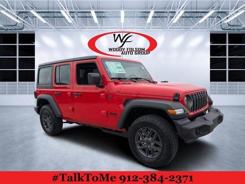 Firecracker Red Clearcoat 2026 Jeep Wrangler Sport