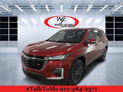Radiant Red 2023 Chevrolet Traverse RS