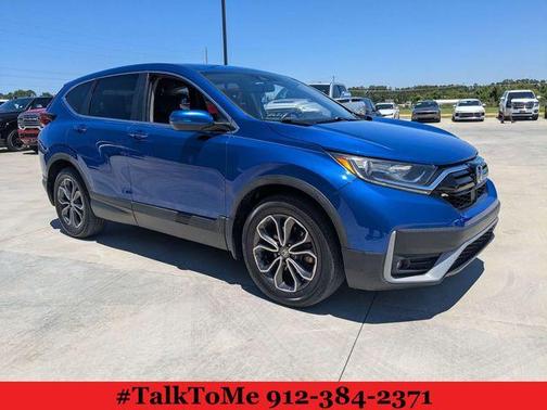 Blue 2020 Honda CR-V EX-L