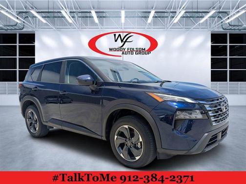 Deep Ocean Blue 2025 Nissan Rogue SV