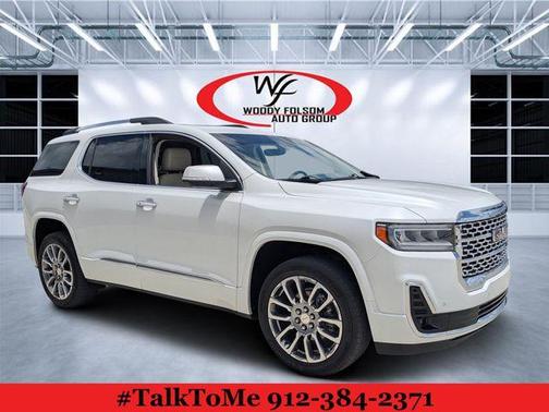 White Frost 2023 GMC Acadia Denali