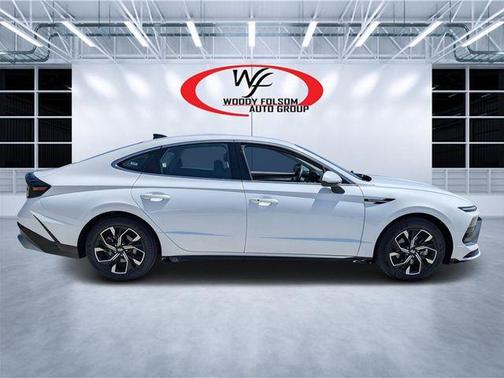White 2025 Hyundai SONATA SEL