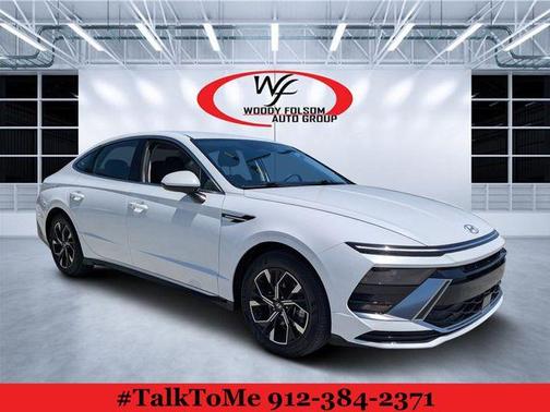 White 2025 Hyundai SONATA SEL