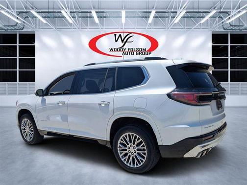 White Frost Tri-Coat 2024 GMC Acadia Denali