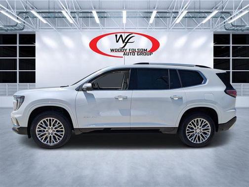 White Frost Tri-Coat 2024 GMC Acadia Denali