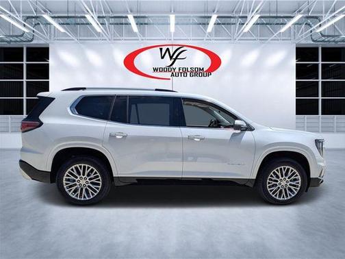 White Frost Tri-Coat 2024 GMC Acadia Denali