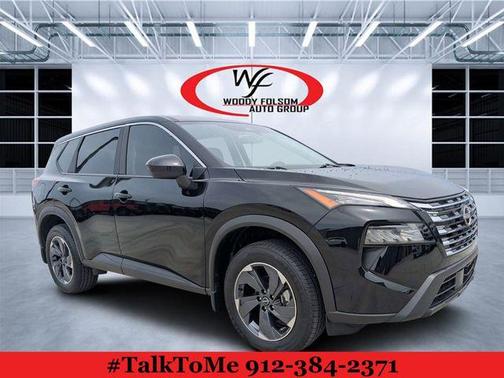 Black 2025 Nissan Rogue SV