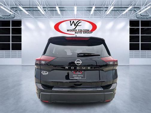 Black 2025 Nissan Rogue SV