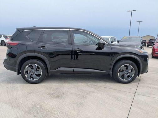 Black 2025 Nissan Rogue SV
