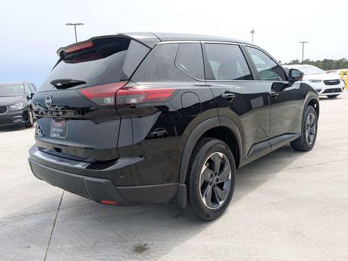 Black 2025 Nissan Rogue SV