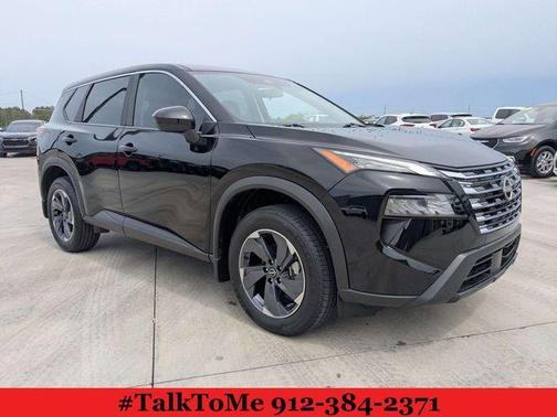 Black 2025 Nissan Rogue SV