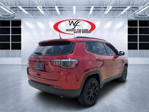 Red 2026 Jeep Compass Latitude