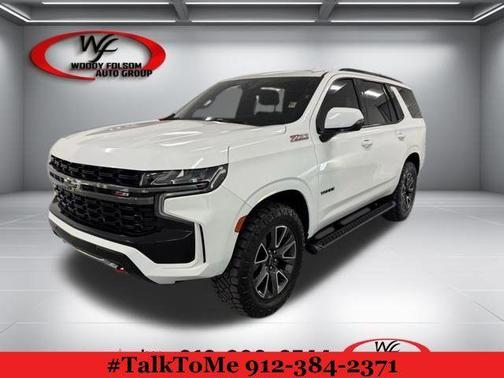 Summit White 2022 Chevrolet Tahoe Z71