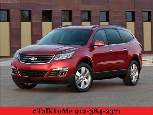 Summit White 2017 Chevrolet Traverse Premier