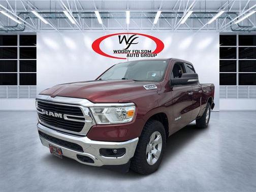 Red 2019 RAM 1500 Big Horn