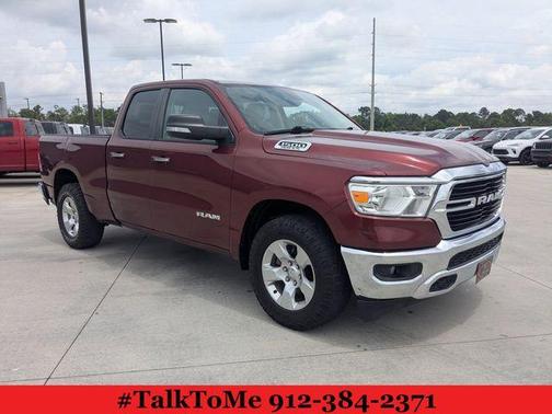 Red 2019 RAM 1500 Big Horn