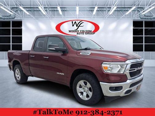 Red 2019 RAM 1500 Big Horn