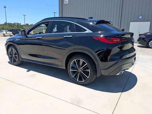 Black Obsidian 2025 INFINITI QX55 LUXE