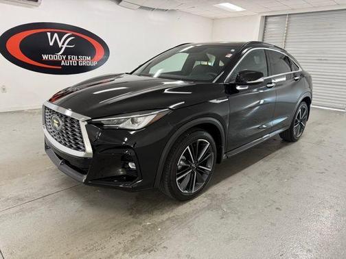 Black Obsidian 2025 INFINITI QX55 LUXE