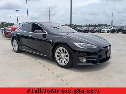 Black 2018 Tesla Model S 75D