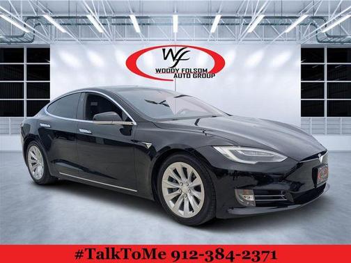 Black 2018 Tesla Model S 75D