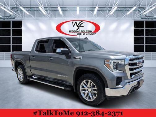 Steel Metallic 2021 GMC Sierra 1500 SLE