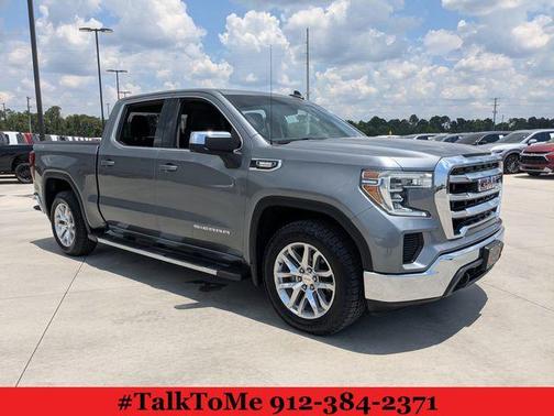 Steel Metallic 2021 GMC Sierra 1500 SLE
