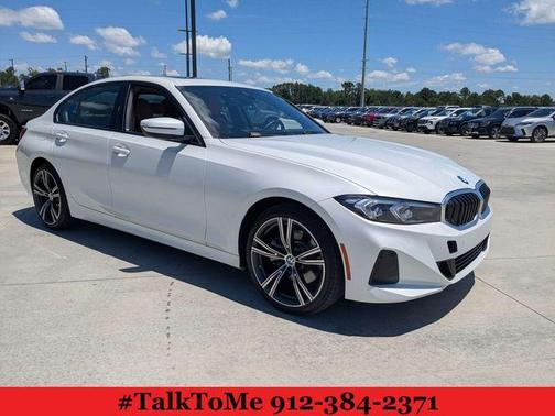 White Metallic 2023 BMW 330 i