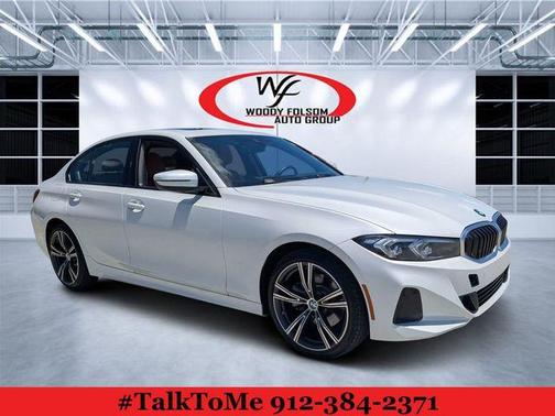 White Metallic 2023 BMW 330 i
