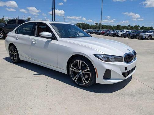 White Metallic 2023 BMW 330 i