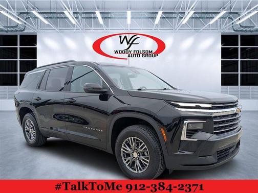 Black Metallic 2025 Chevrolet Traverse LT