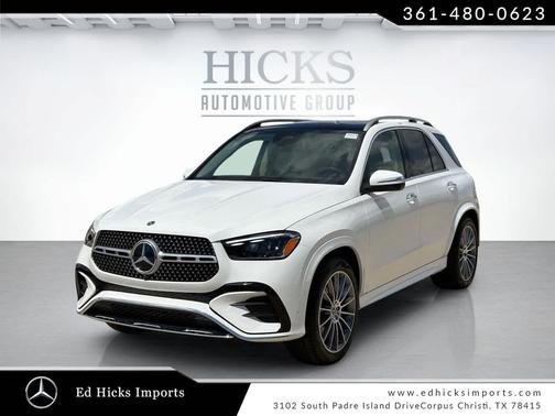Polar White 2026 Mercedes-Benz GLE 350 4MATIC