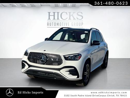 Polar White 2026 Mercedes-Benz GLE 350 4MATIC