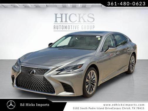 Atomic Silver 2020 Lexus LS 500 Base