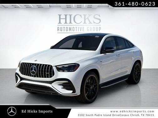MANUFAKTUR Moonlight White Metallic 2026 Mercedes-Benz AMG GLE 53 4MATIC+ Coupe